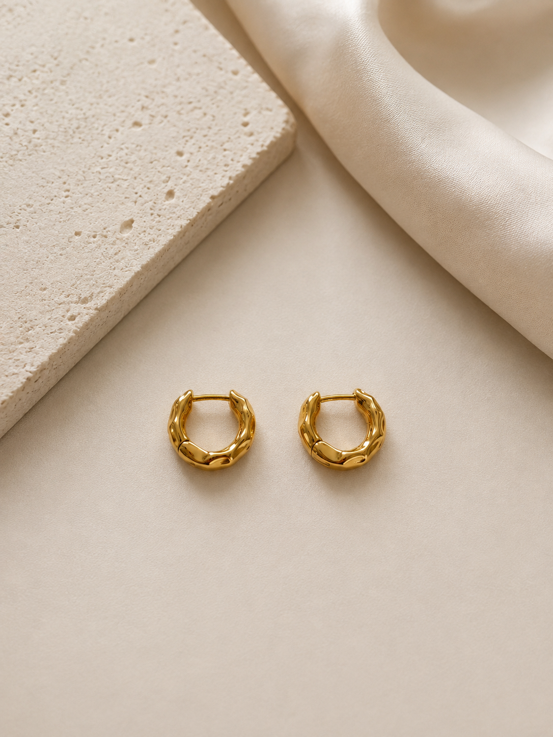 Aurelia Organic Hoops