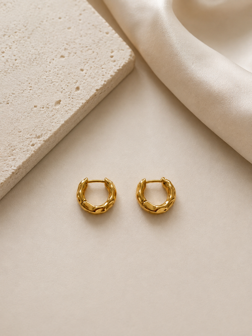 Aurelia Organic Hoops