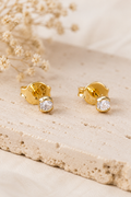 Lumière Crystal Studs