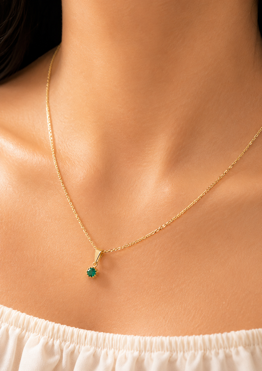Gold Plated Dainty Necklace