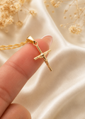 Gold Crucifix Necklace