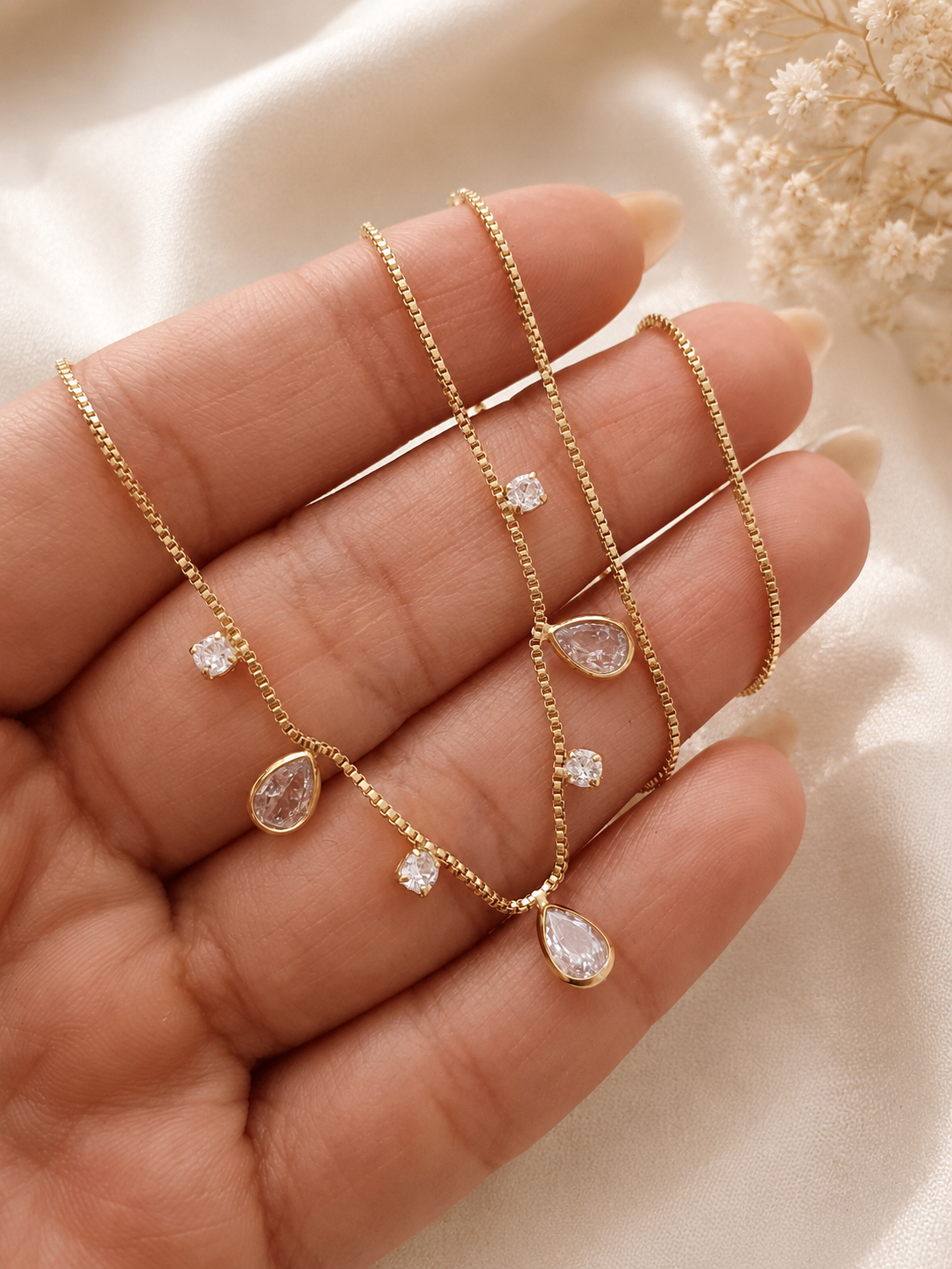 Mizuki Drop Necklace